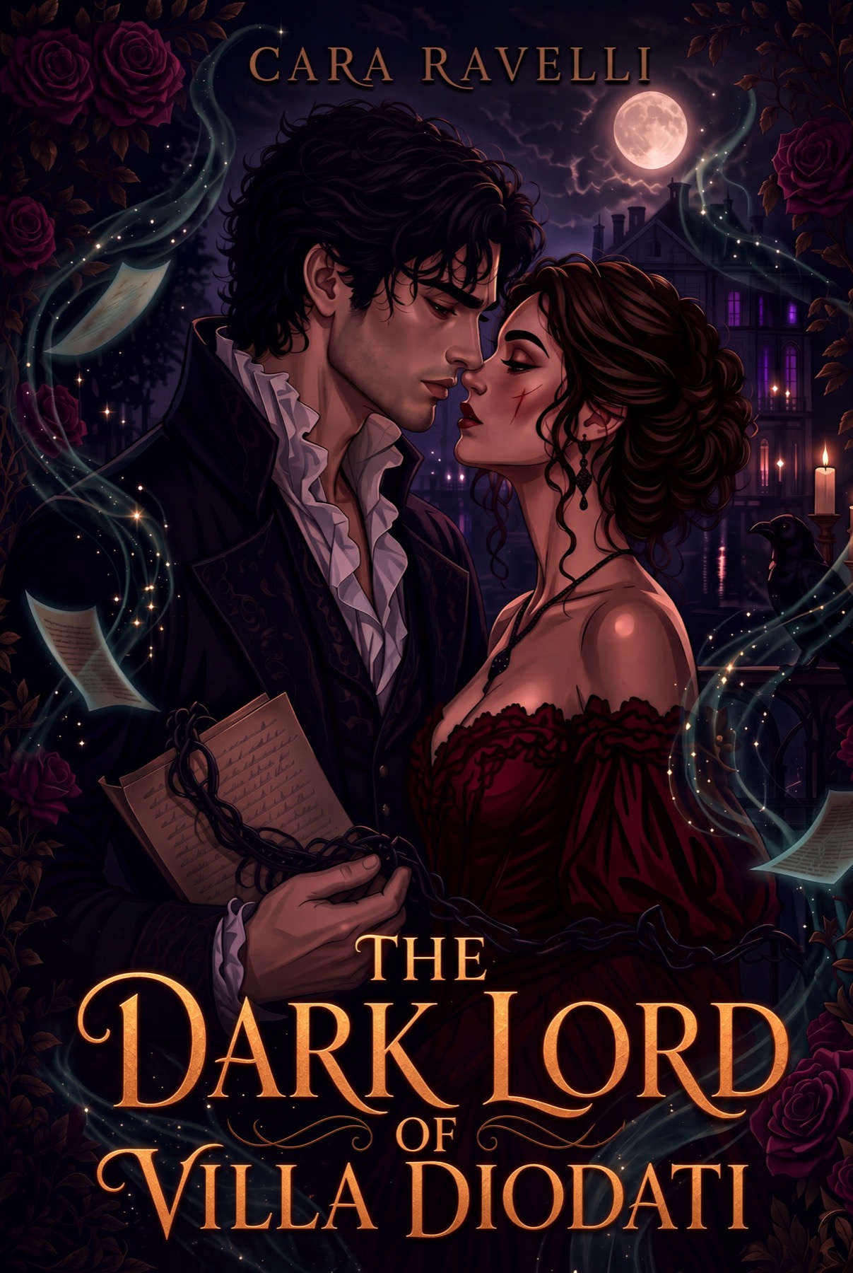 The Dark Lord of Villa Diodati illustrated edition by Cara Ravelli