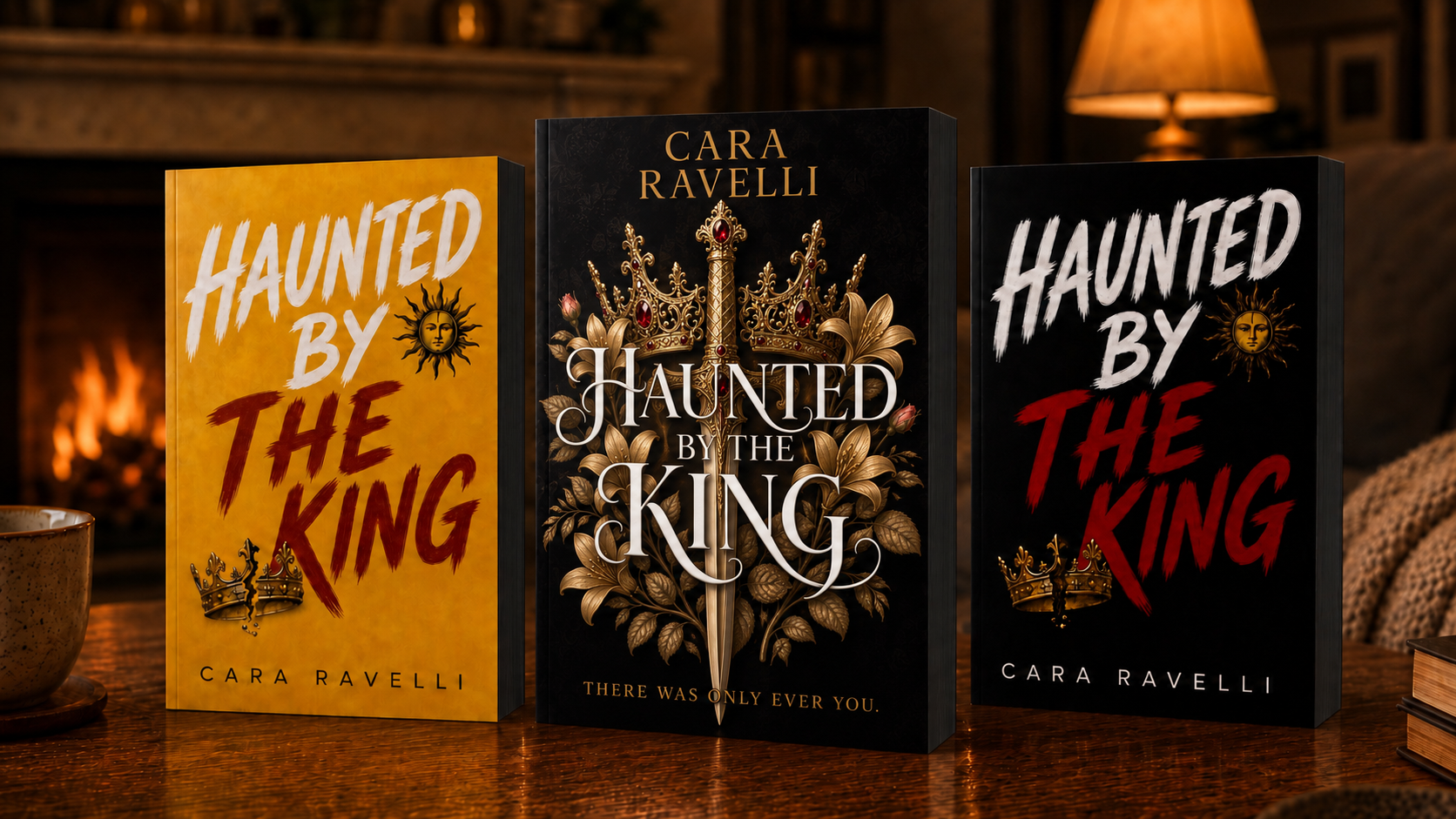 Sun, standard and Midnight covers of Haunted by the King