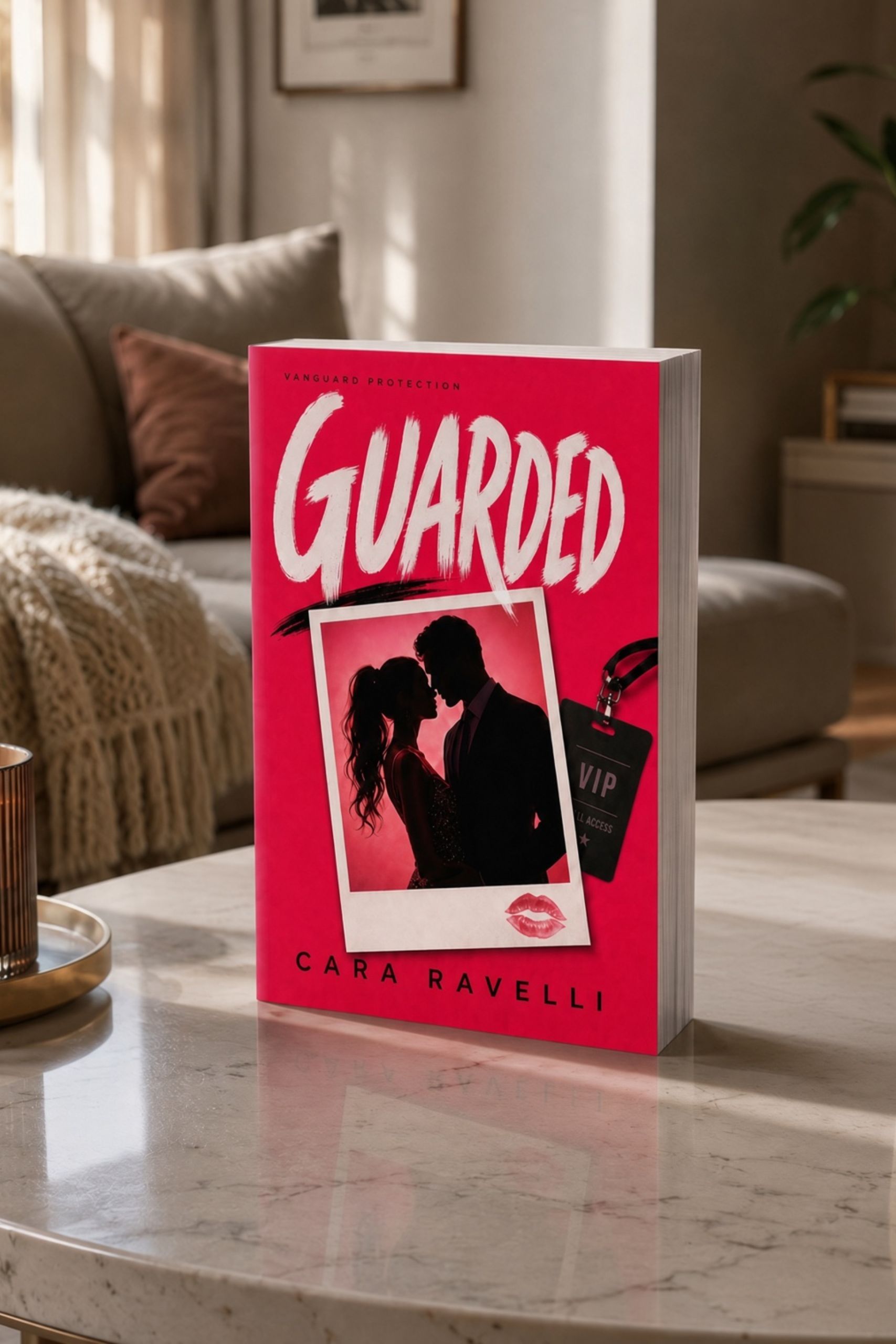 Guarded promotional scene